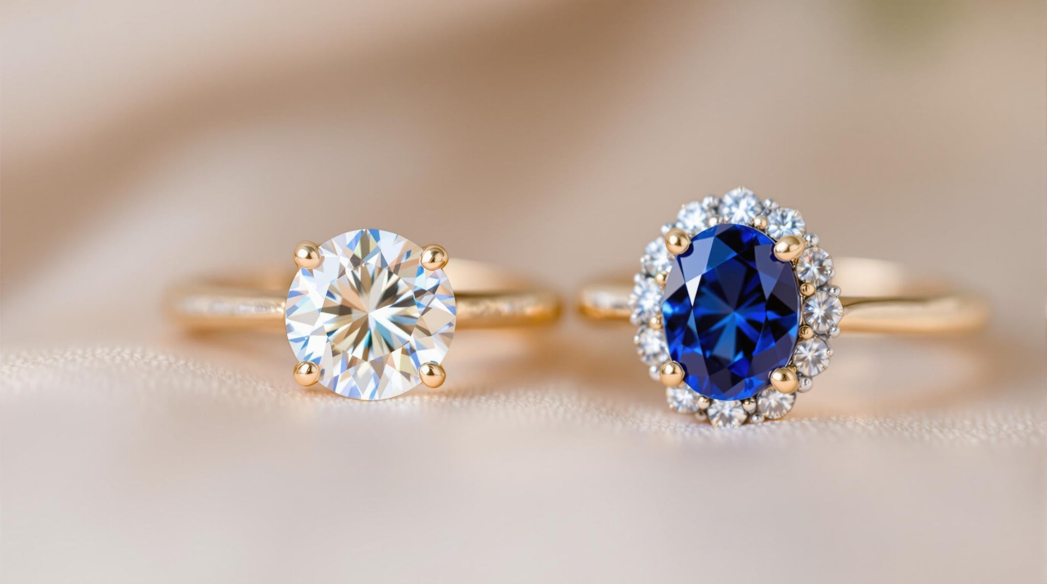 Diamond vs Colored Stones: Guide to Bridal Ring Selection