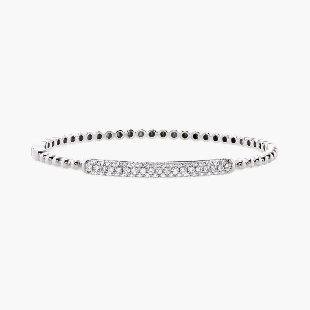 Diamond Pave bar bangle 2