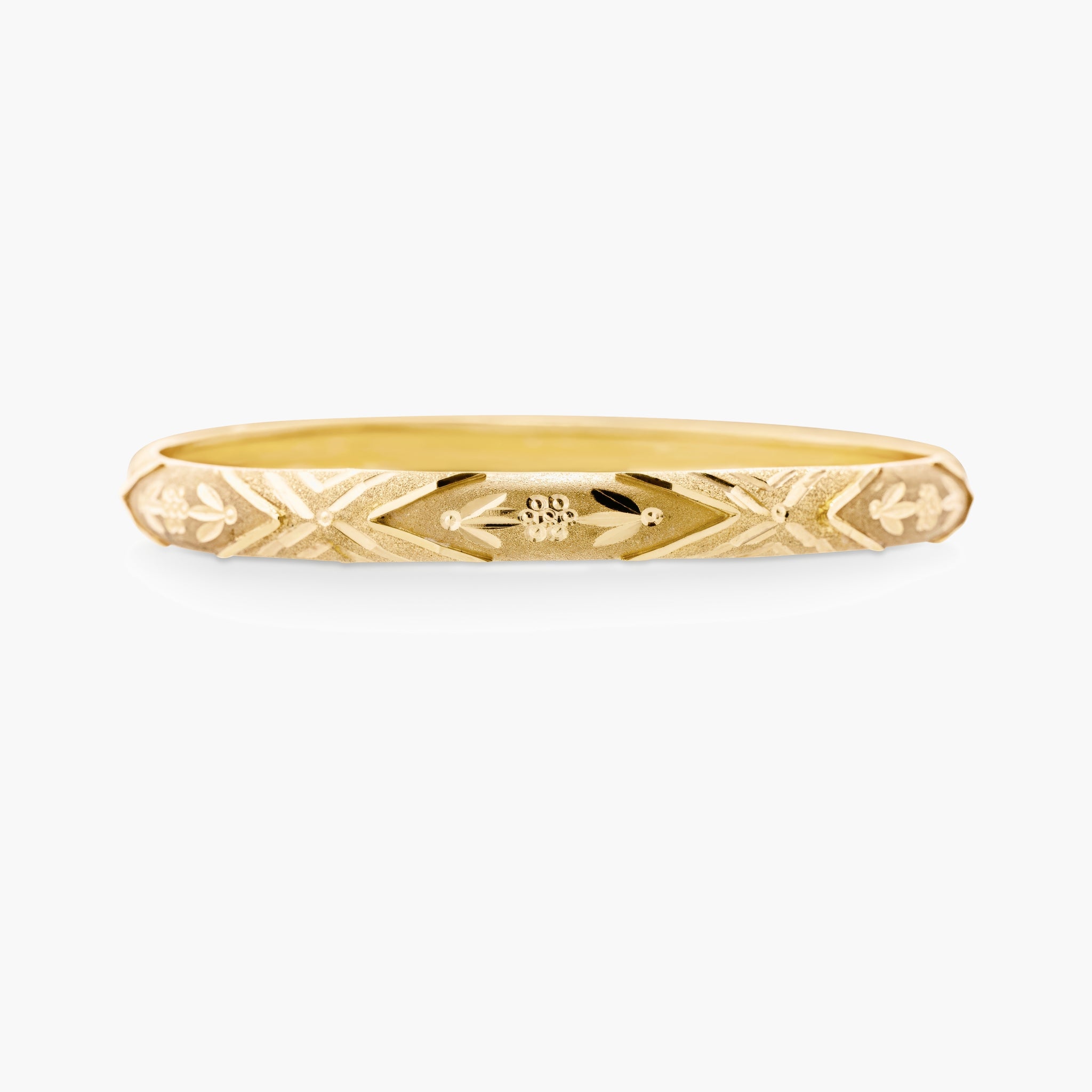 Engraved bangle