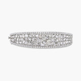 Graduated diamond bangle 1