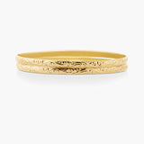 Gold bangle