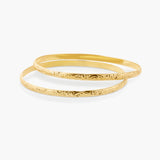 Gold bangle