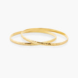 Gold bangle