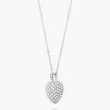 Diamond heart pendant