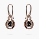 Black Diamond Drop Earrings