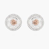 Fancy Colour Diamond Studs