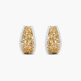 Canary Yellow Diamond Earrings