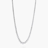 Diamond line necklace 1