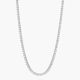 Diamond tennis necklace 16 1/4