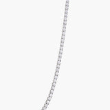 Diamond tennis necklace 16 1/4