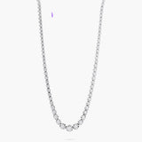 Diamond line necklace 2
