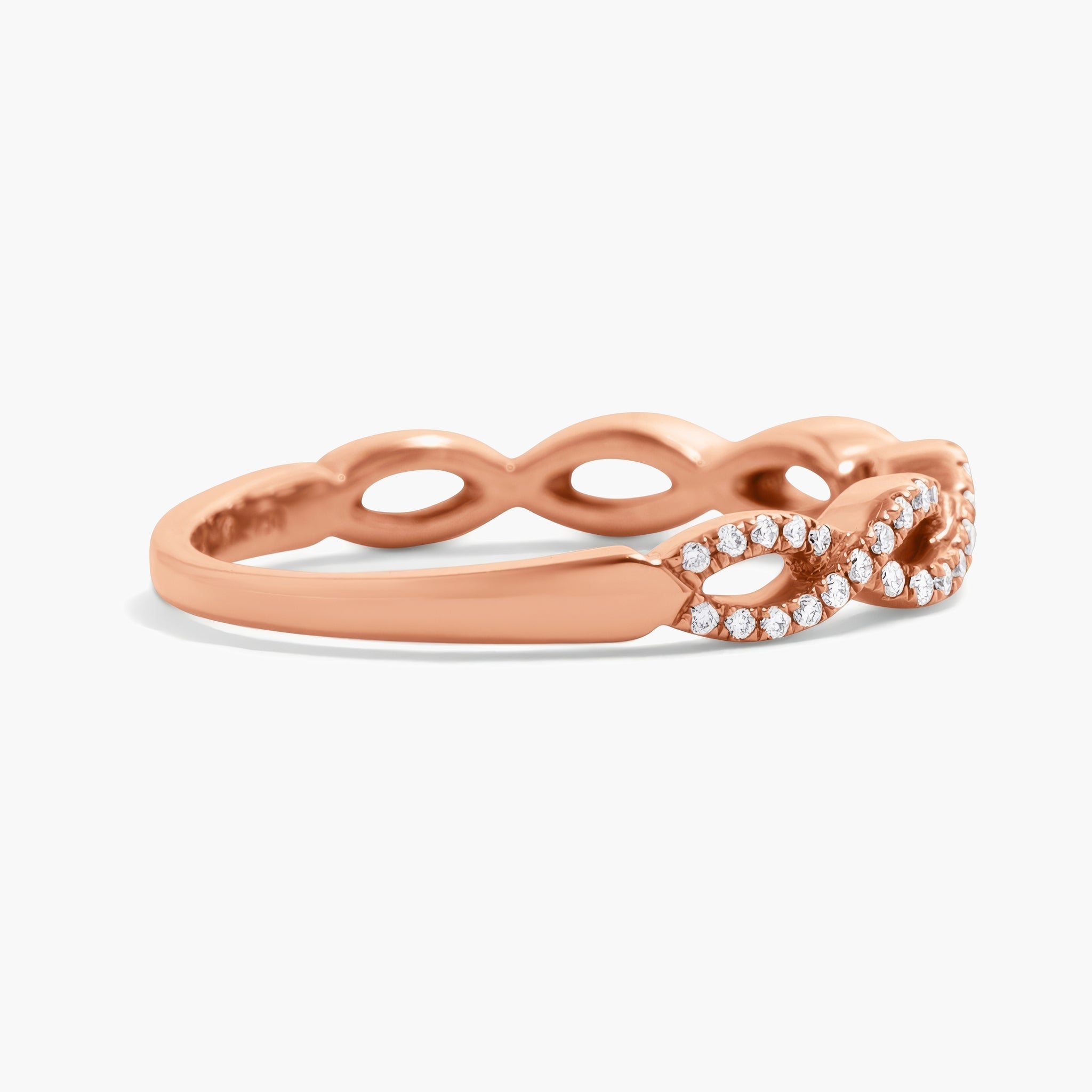 Fancy half eternity band