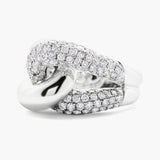 Pave link ring