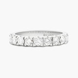 Diamond half eternity band