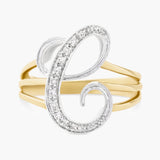 Diamond initial ring