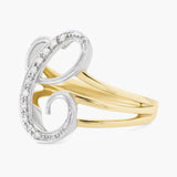 Diamond initial ring